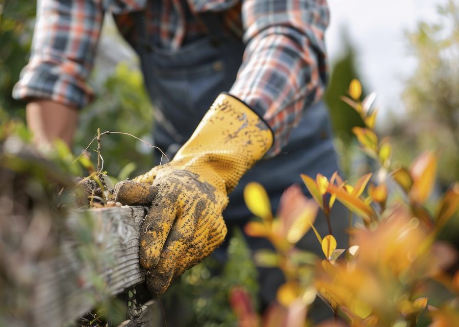 Tree removal work by Louis Contino Landscaping in Streamwood, IL