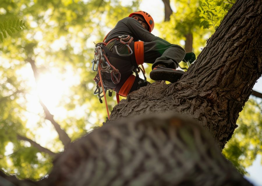 Tree removal work by Norman Tree Services LLC in Littleton, NH