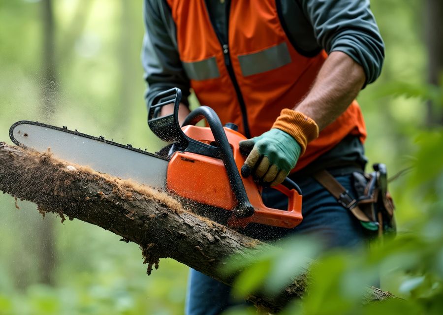 Tree removal work by Reynolds & Sons Tree Service in Kensington, NH