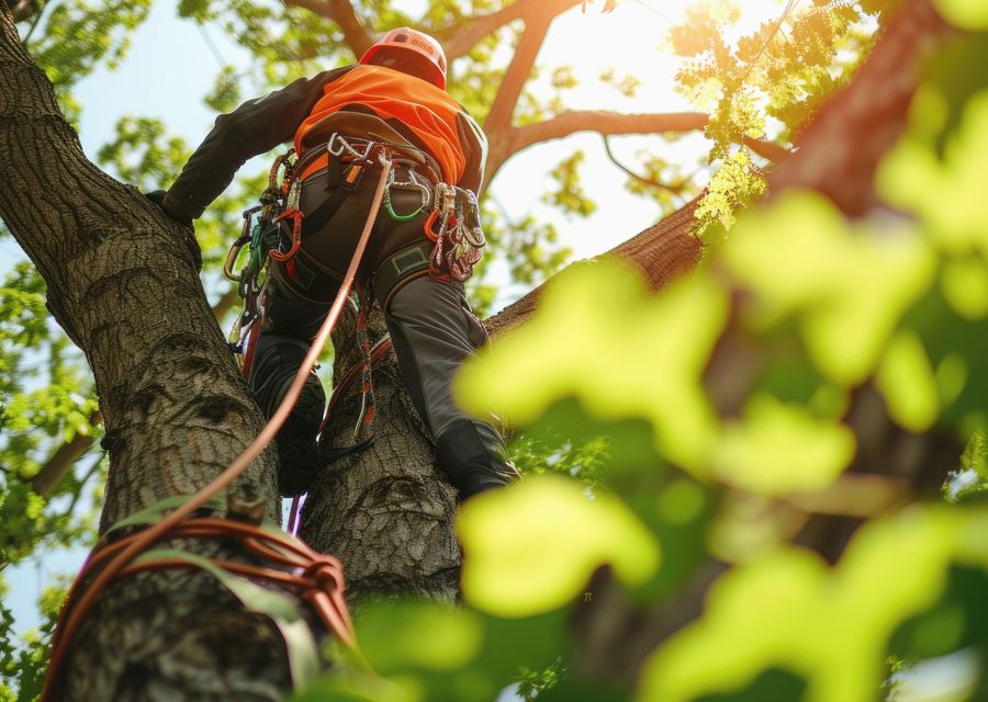 Tree removal work by Willow Tree Services in Berwyn, IL