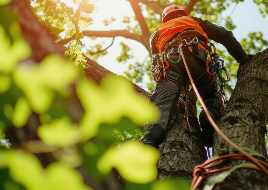 Tree removal work by Best Quality Tree Service LLC in Palos Park, IL