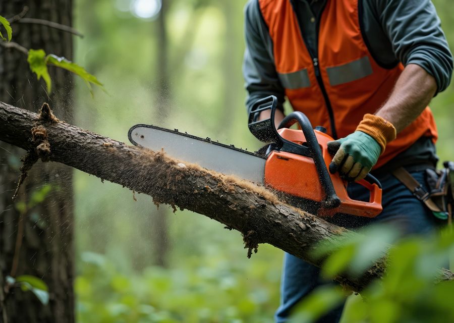 Tree removal work by Mile High Tree Care Inc in Upper Dublin, PA