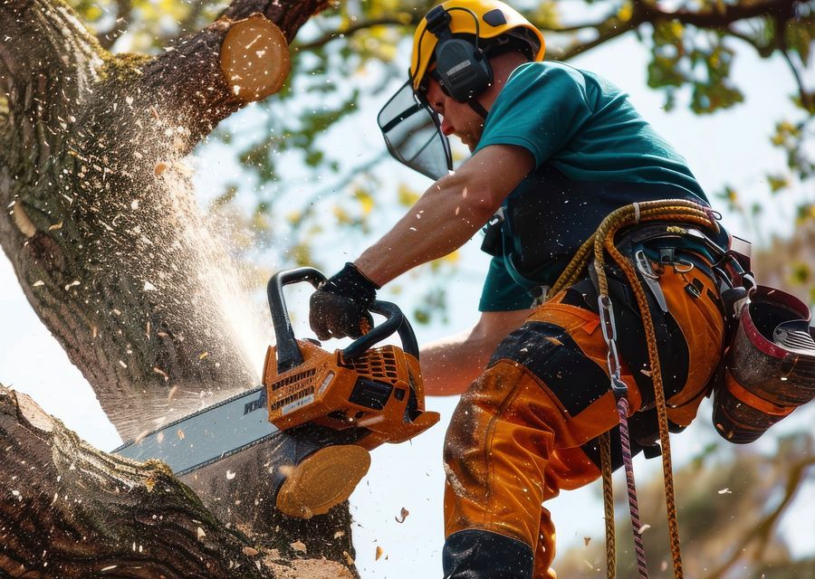 Tree removal work by Pike Tree & Landscape Service in Joliet, IL