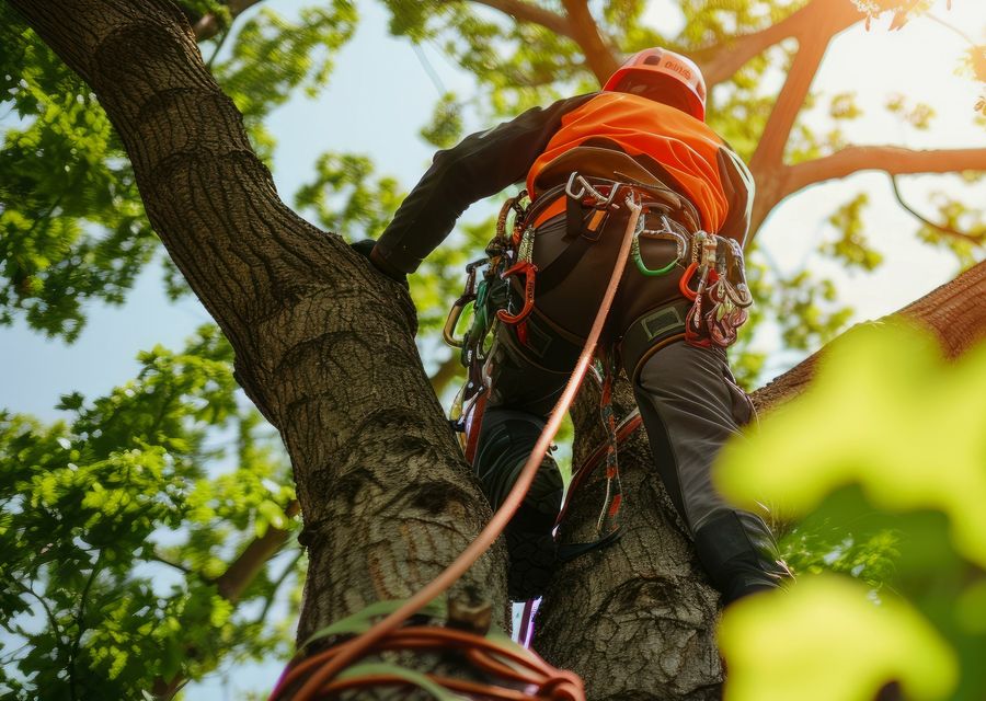 Tree removal work by The Tree Guy LLC in West Pottsgrove, PA