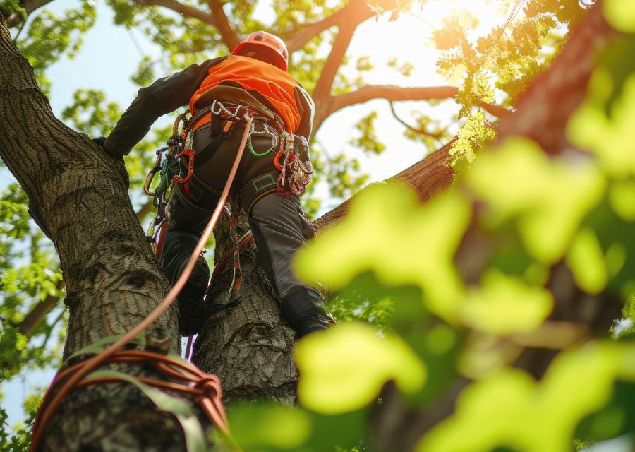 Tree removal work by BERNIE TREE SERVICE LLC in University Park, IL