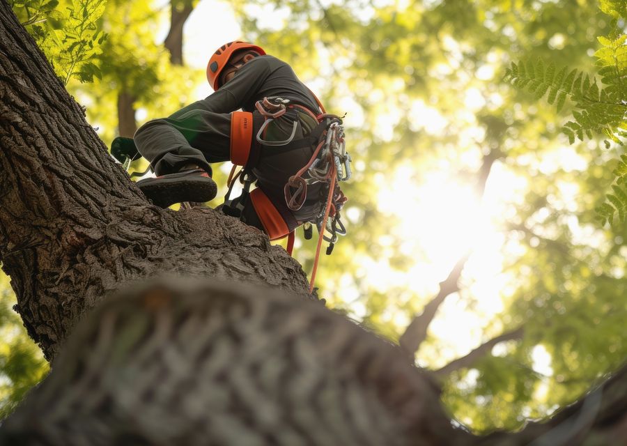 Tree removal work by Ken's Tree Service in Elizabeth, PA