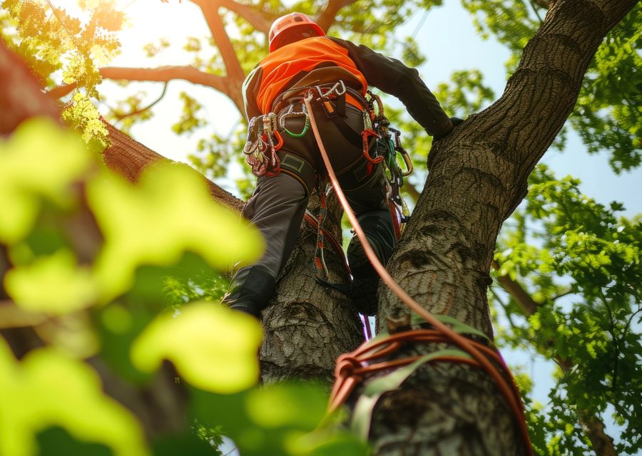 Tree removal work by Immaculate tree service in White, GA