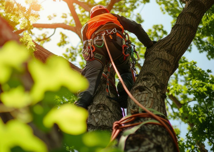 Tree removal work by Rushton Tree Service in Hilton Head Island, SC