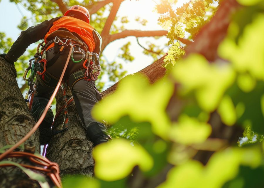 Tree removal work by Rich Tree Service, Inc. in Alton, NH