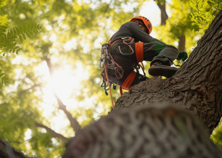 Tree removal work by John Egart's Tree Service in Springfield, PA