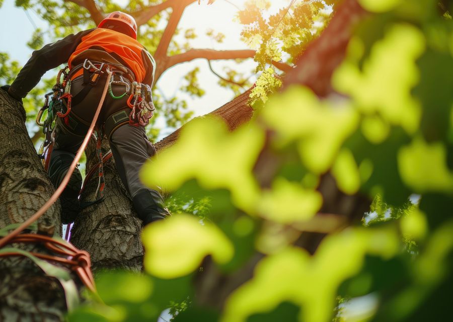Tree removal work by Aguila Tree Service Inc in Anaheim, CA