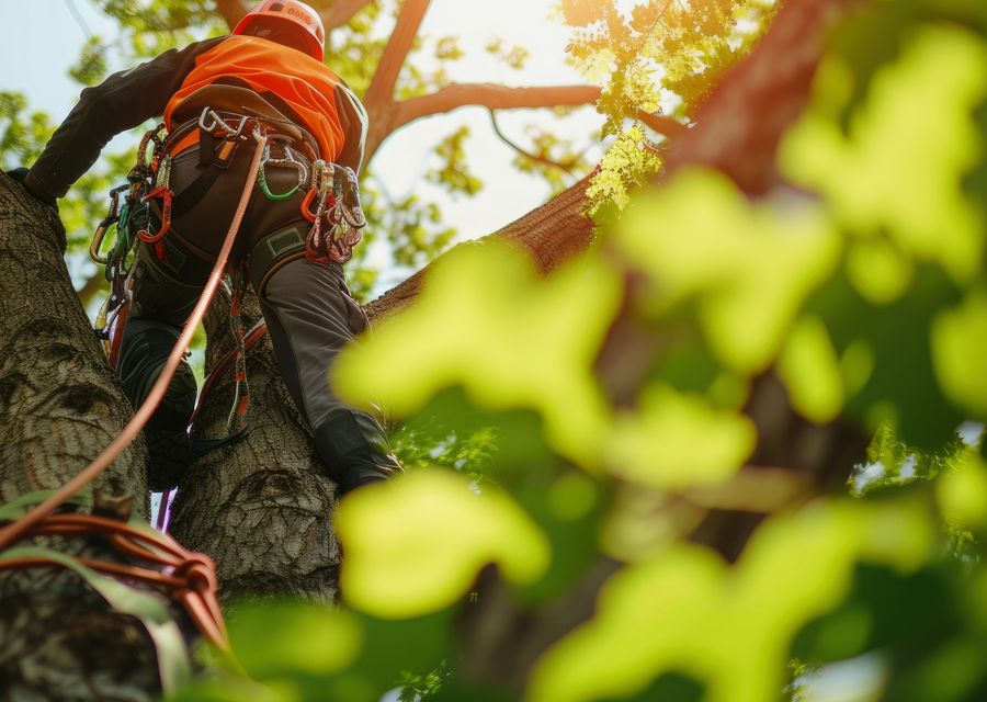Tree removal work by Allen Tree Services in Chino Hills, CA