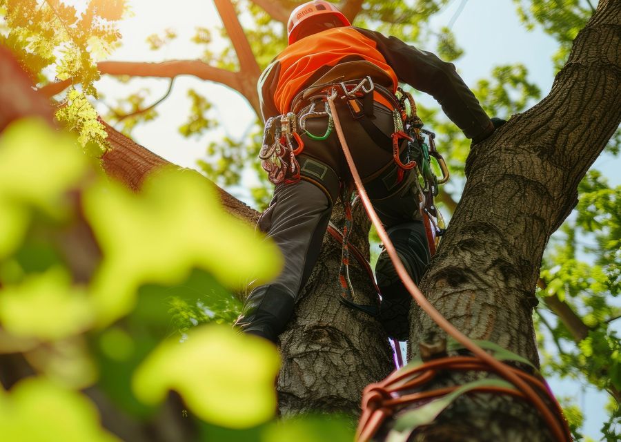 Tree removal work by Whitney Tree Care Corp in Markham, IL