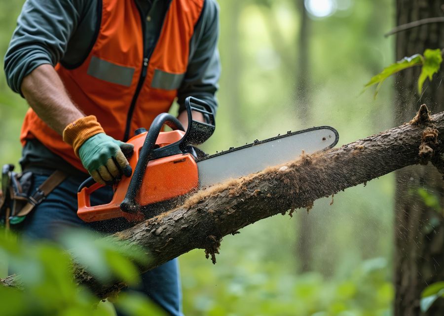 Tree removal work by Big Dawgs Tree Service and Arbor in Abington, PA