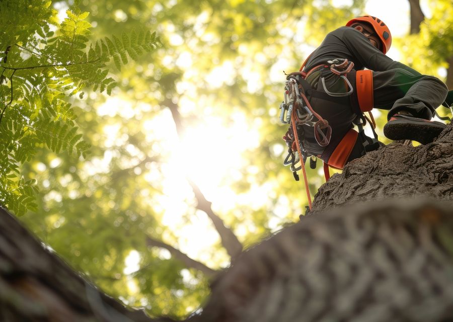 Tree removal work by Forever Green Tree Service in Sanford, ME