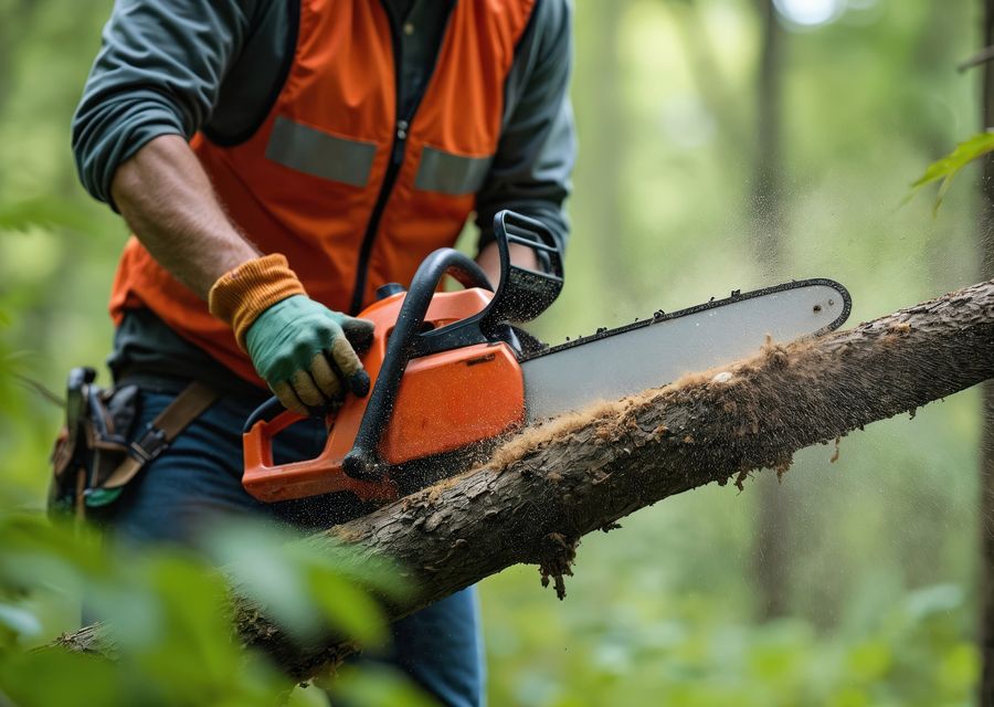 Tree removal work by M & A Tree Service in Gretna, NE