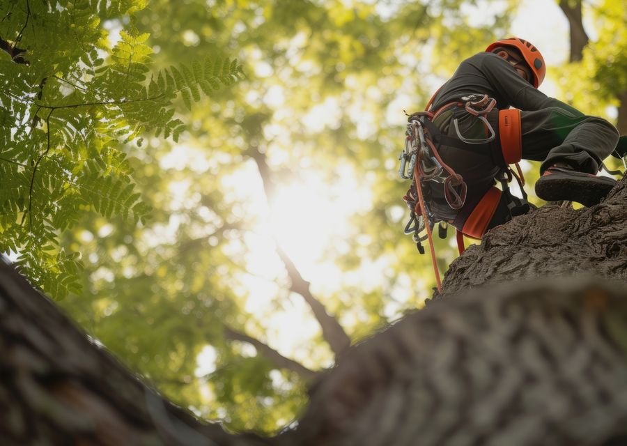 Tree removal work by Tree Express in Fort Worth, TX