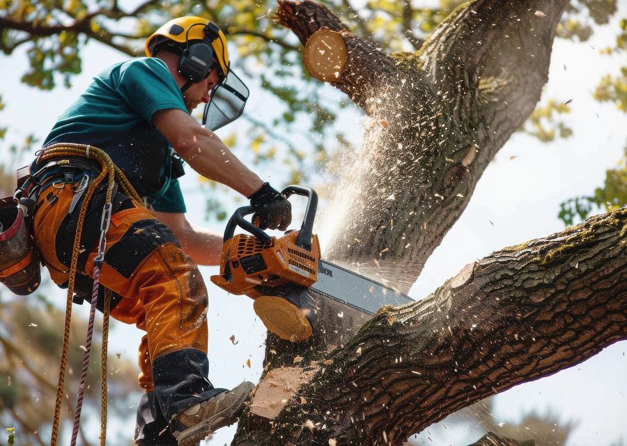 Tree removal work by M&C Lawn and Tree Service LLC in Fremont, NE