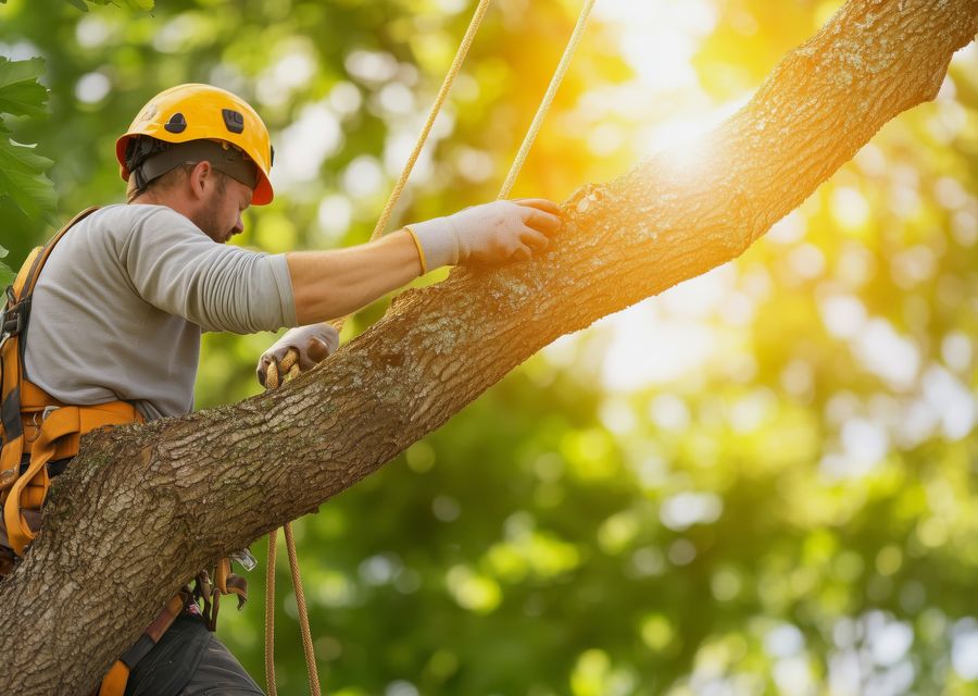 Tree removal work by P K Tree Services in Winnetka, IL