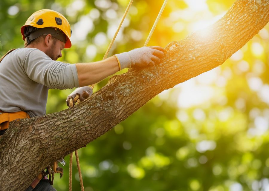 Tree trimming and pruning by MV Tree Services in Newmarket, NH