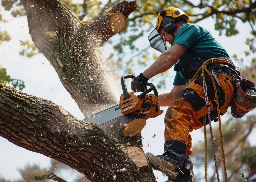 Tree trimming and pruning by Scott Tree Company Inc. in Forest Park, IL