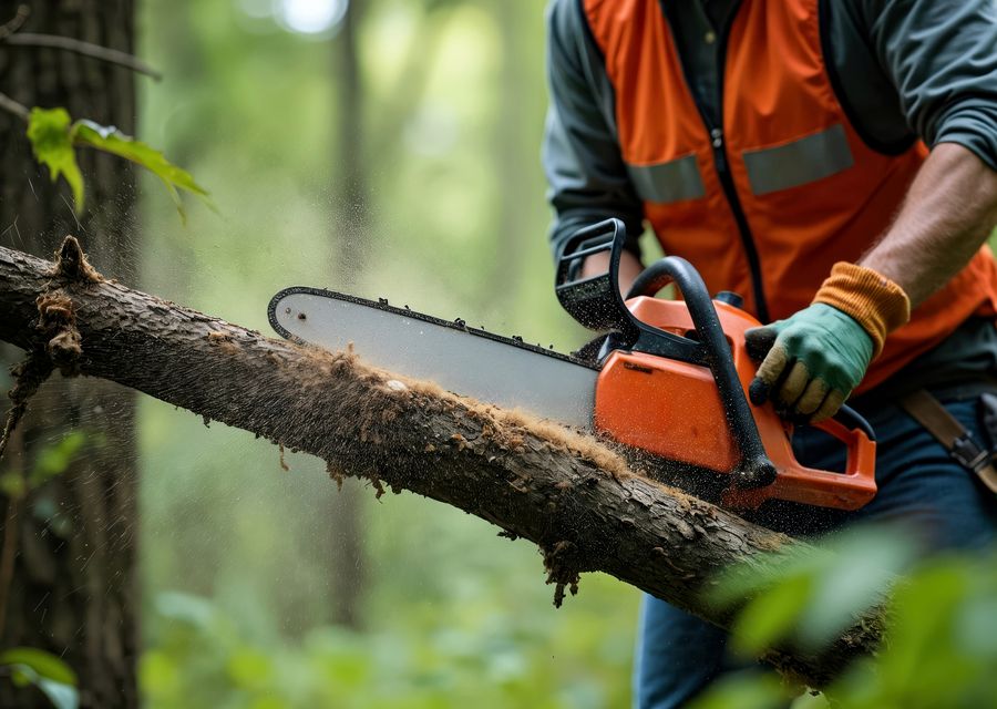 Tree trimming and pruning by Shark Tree Service in Monroeville, PA