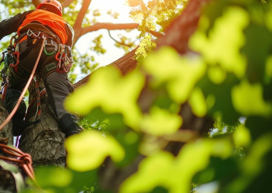 Tree trimming and pruning by Joe Marra Tree Service in Huntersville, NC