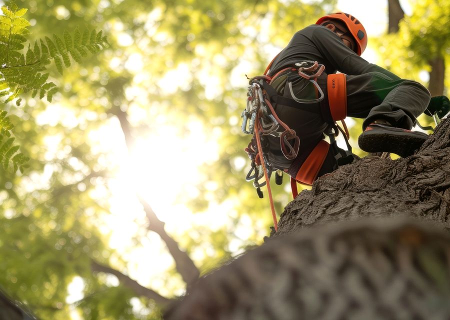 Tree trimming and pruning by Creative Tree Service in Lowell, IN