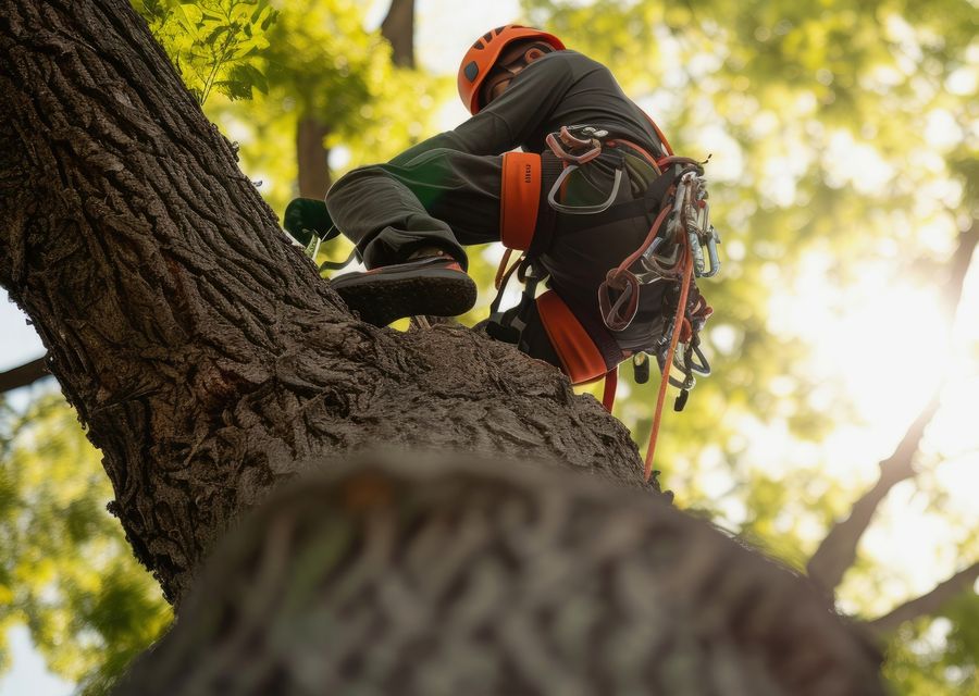 Tree trimming and pruning by Suffolk Tree Services Ltd in Robbins, IL