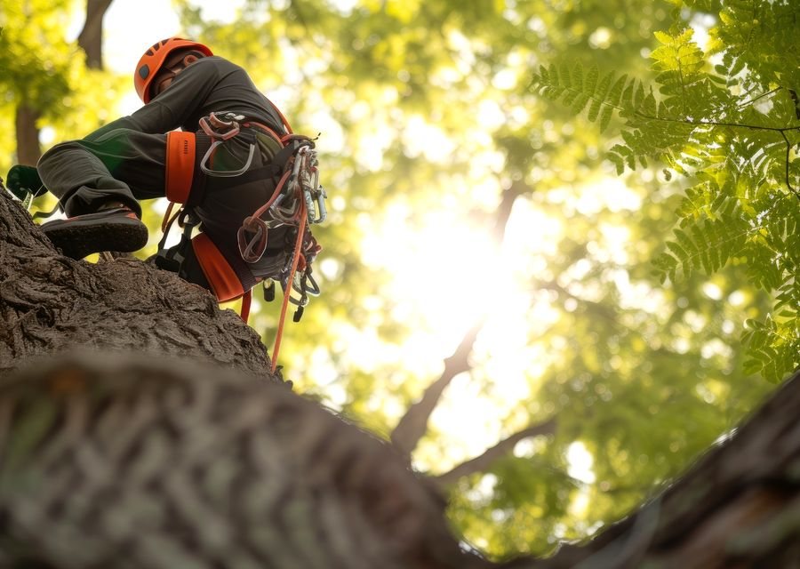 Tree trimming and pruning by L Family Tree Care in Mars Hill, NC