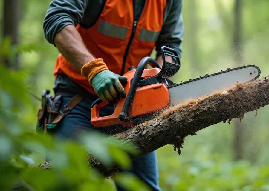 Tree trimming and pruning by Green Point Tree Services in Mooresville, NC