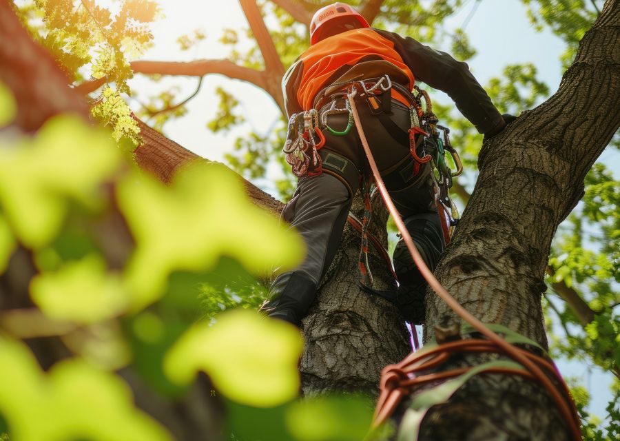 Tree trimming and pruning by Top Notch Tree & Excavating LLC in Boswell, PA