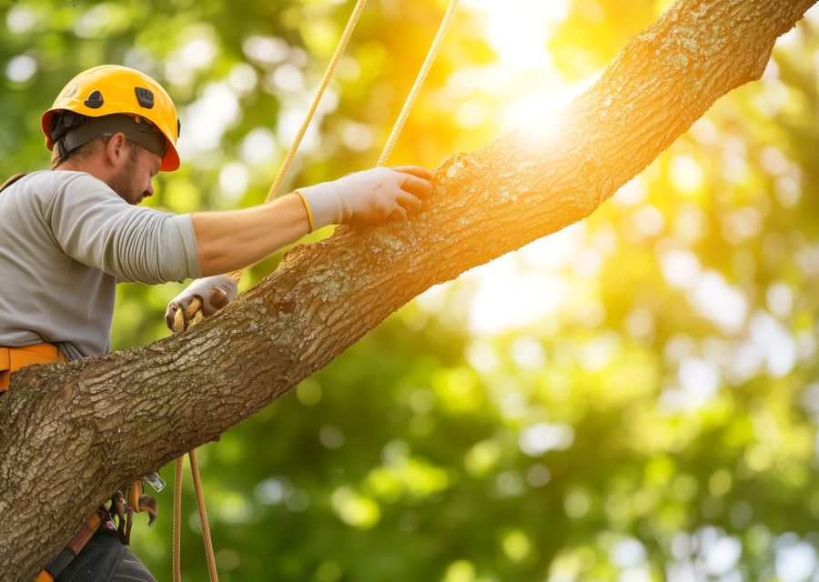 Tree trimming and pruning by Valley Tree & Landscape Service Inc. in Channahon, IL