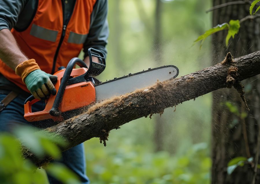 Tree trimming and pruning by Pauls Tree Services Ltd in Frankfort, IL