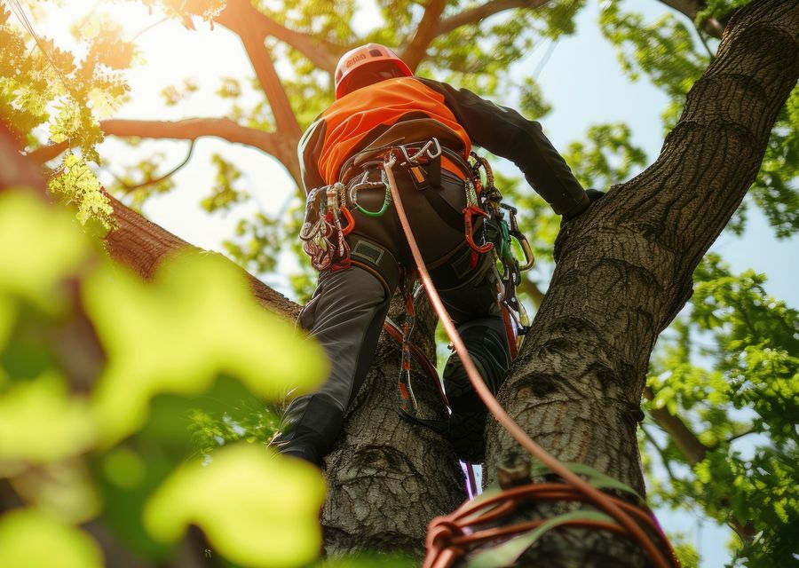 Tree trimming and pruning by Tree Of Life Trimming Services in Bertram, TX