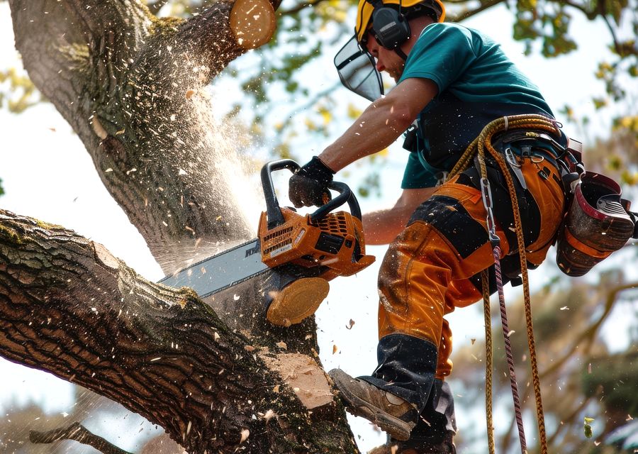 Tree trimming and pruning by Tree & Land Masters LLC in East Drumore, PA