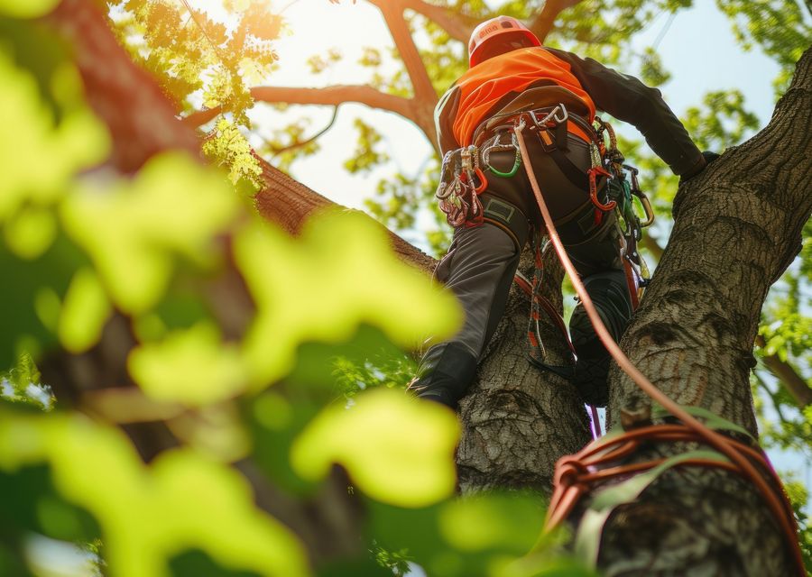 Tree trimming and pruning by Hampton Turf and Tree Care in Duluth, GA
