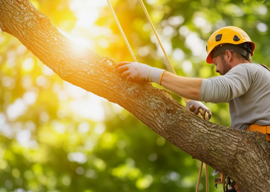 Tree trimming and pruning by Robert Tree Services in Milton, NH