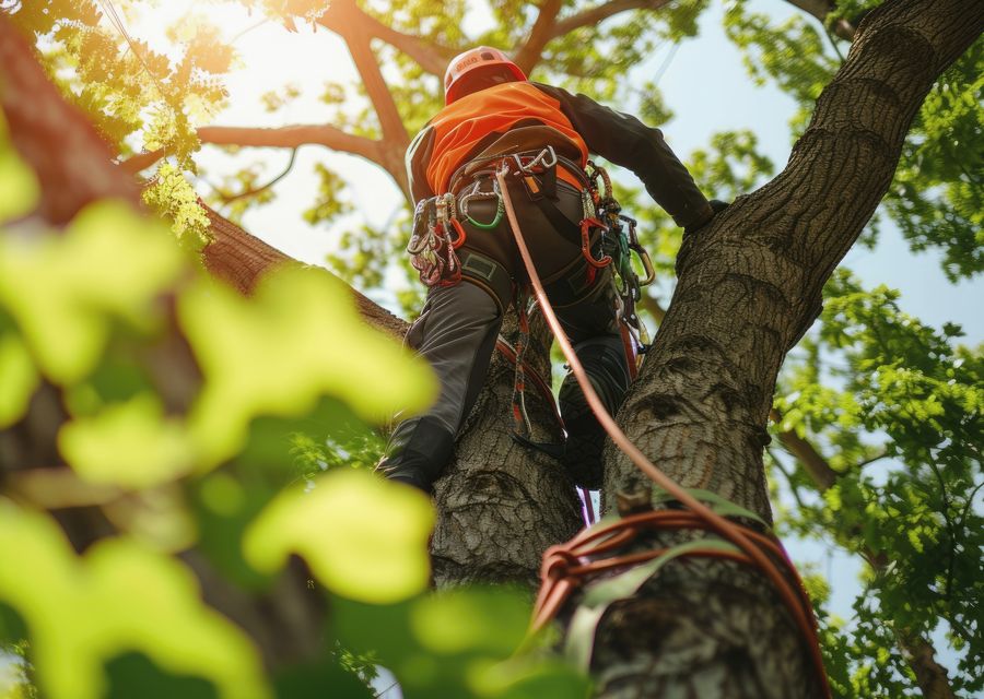 Tree trimming and pruning by American Eagle Tree Service LLC in Itasca, IL
