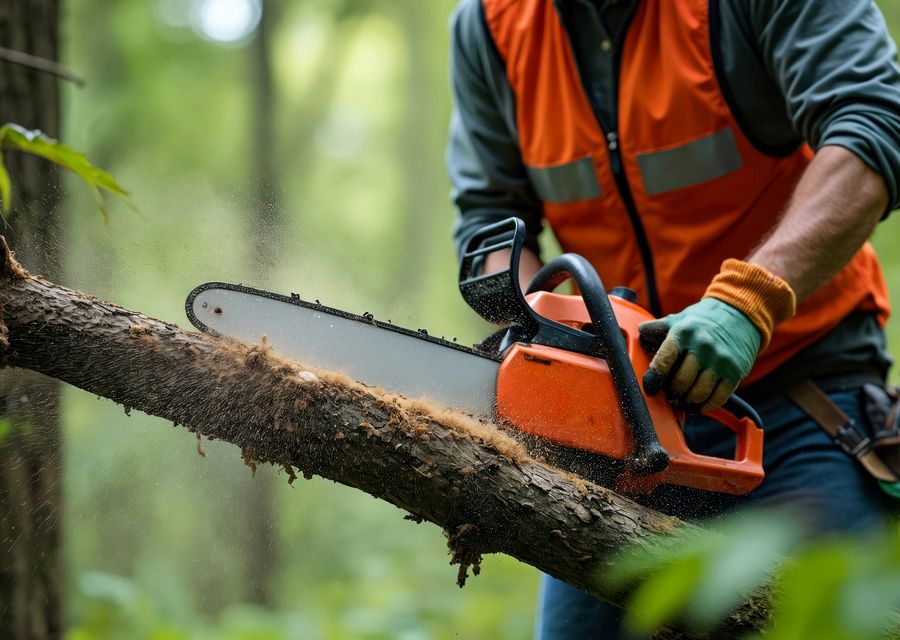 Tree service project by USA Pro Tree Service LLC in Penn, PA