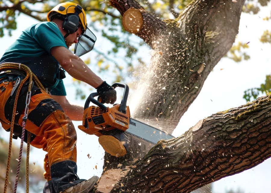 Tree service project by Brian Richards Tree Service in Schererville, IN