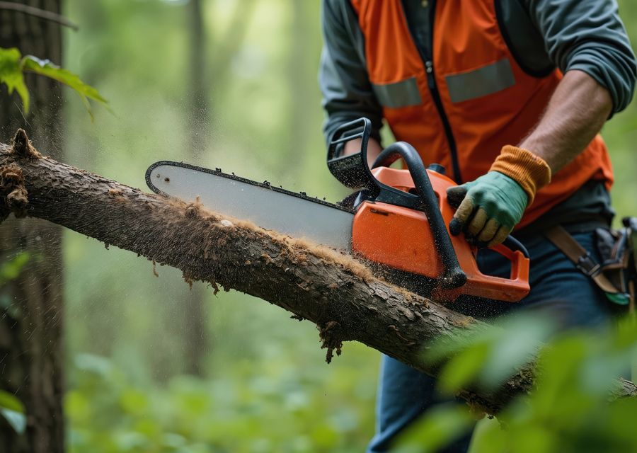 Tree service project by Eden Tree Care in New Florence, PA