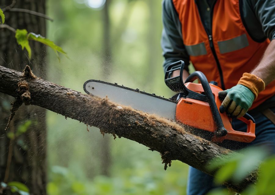 Tree service project by Jolly Green Tree Care in Park Forest, IL
