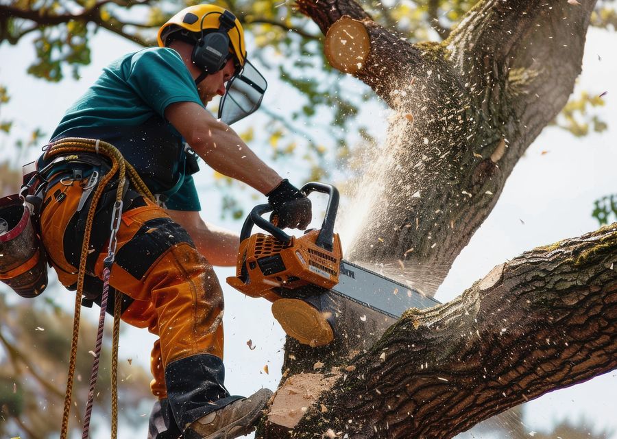 Tree service project by Beach Tree Services Experts in Clermont, FL