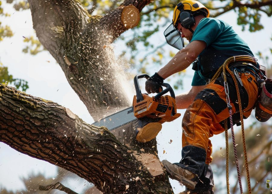 Tree service project by Bayman Tree Care in Groveland, FL