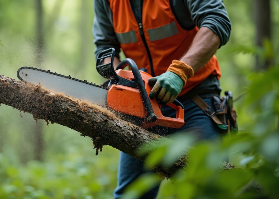 Tree service project by LFG Landscape & Tree service in Hanover Park, IL