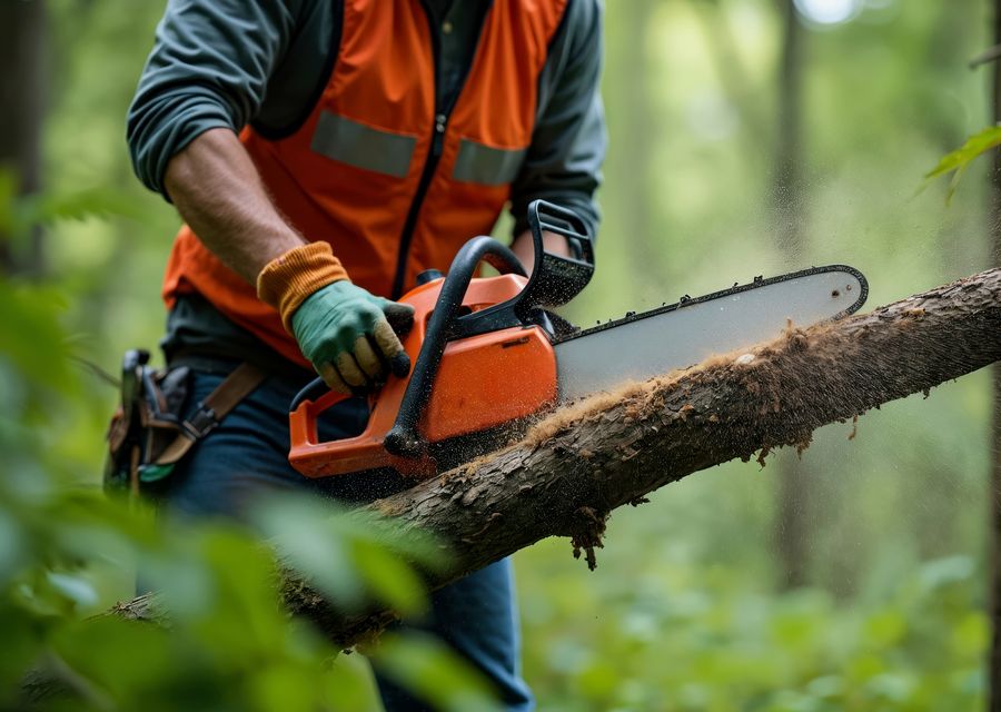 Tree service project by Wayne's Tree Service in Connellsville, PA