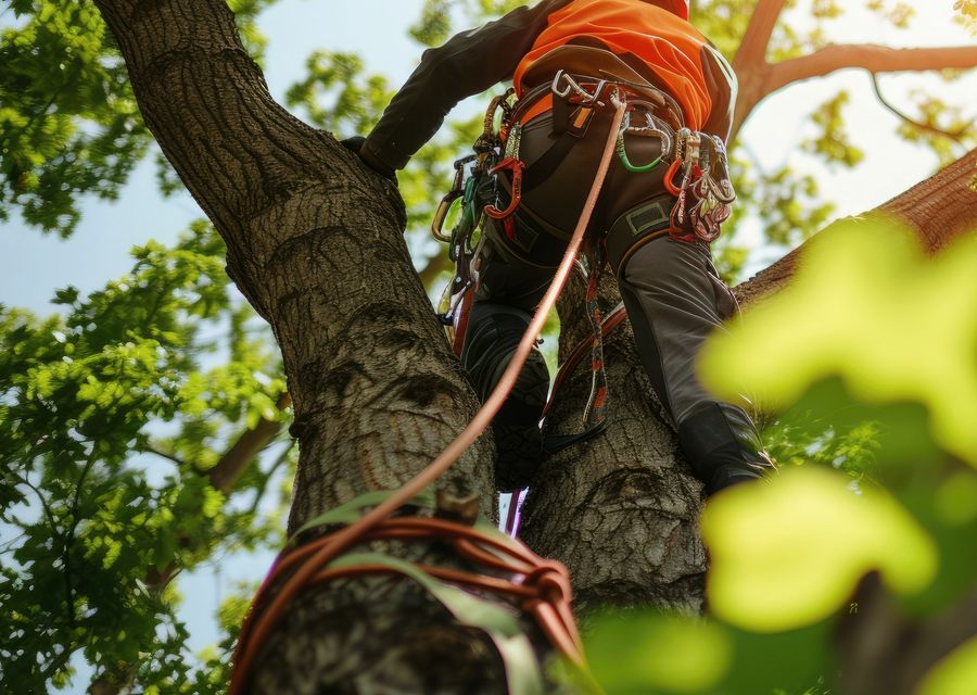 Tree service project by BJS Tree Service LLC in Chesterton, IN