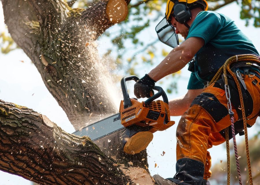Tree service project by Trailhawk Tree Experts LLC in Warwick, PA
