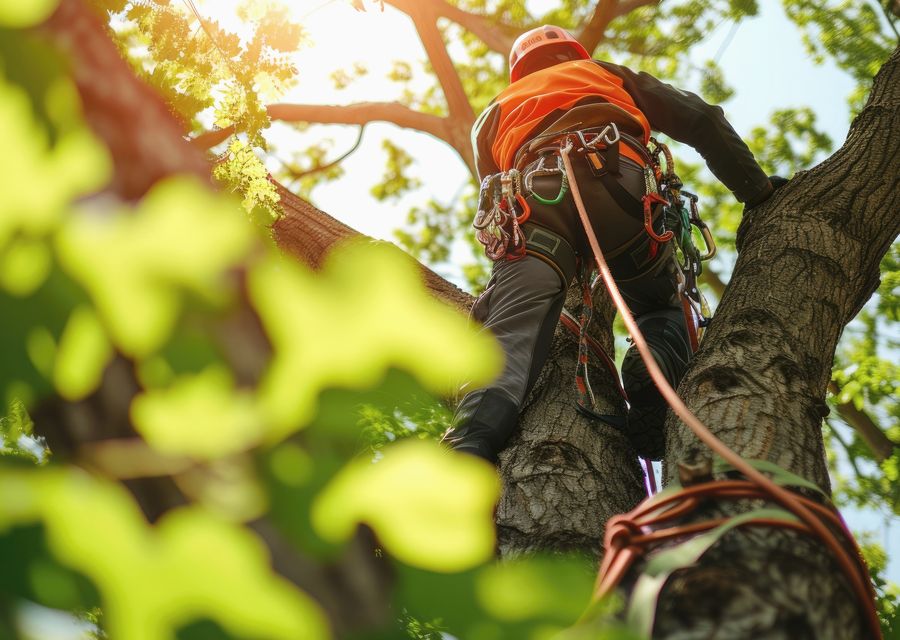 Tree service project by Edison Tree Service in Kennebunk, ME